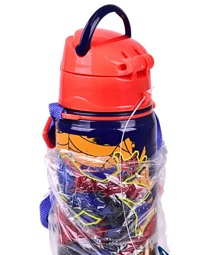 Alu-Trinkflasche Spider-Man 600 ml mit Tragegurt