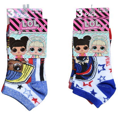 L.O.L. Surprise Kindersocken 6er - Pack Gr. 23-30