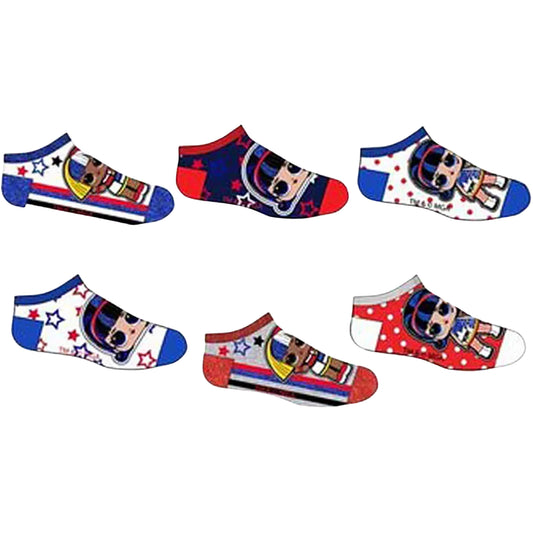 L.O.L. Surprise Kindersocken 6er - Pack Gr. 23-30