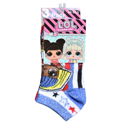 L.O.L. Surprise Kindersocken 6er - Pack Gr. 23-30