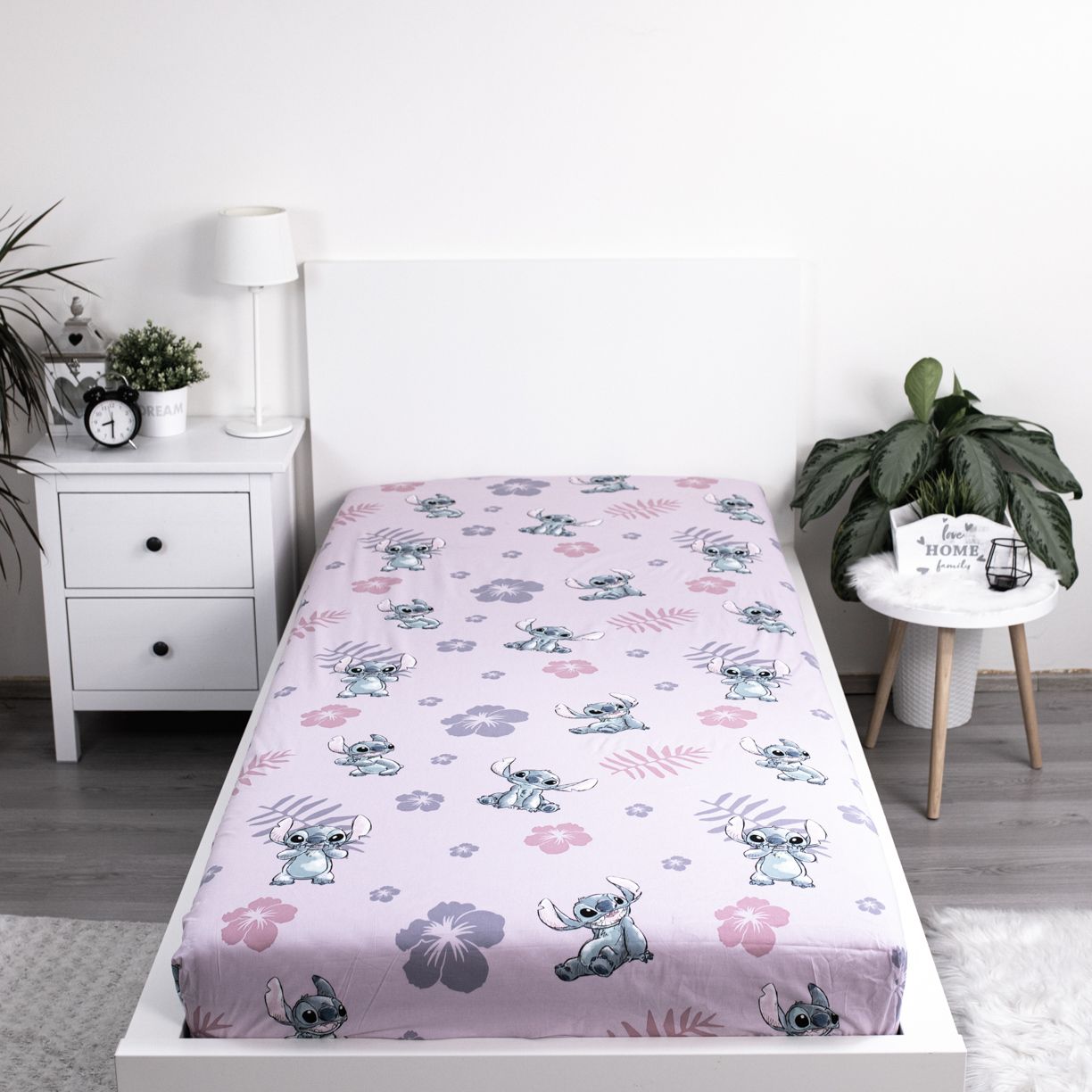 Lilo & Stitch Spannbettlaken 90 x 200 cm