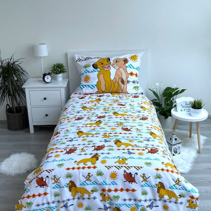 Kinderbettwäsche Disney König der Löwen Set 2-tlg. 135-140 x 200 cm