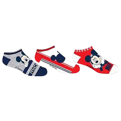 Mickey Mouse Kindersocken 3er - Pack Gr. 27-34