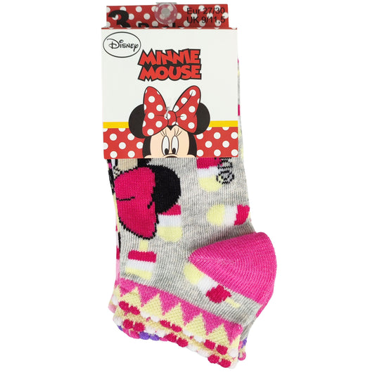 Minnie Mouse Kindersocken 3er - Pack Gr. 23-34