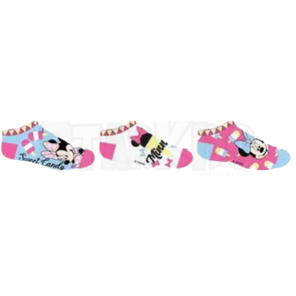 Minnie Mouse Kindersocken 3er - Pack Gr. 23-34