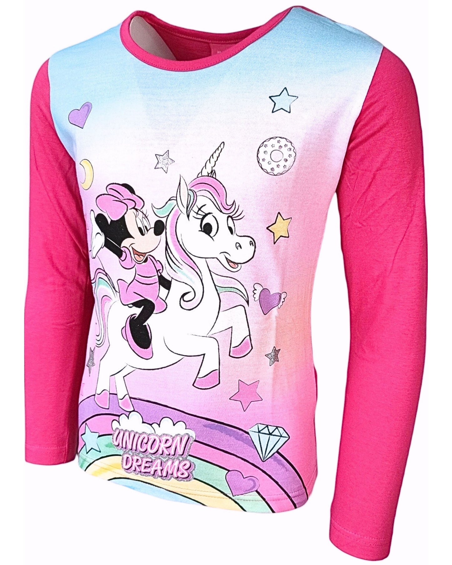 Minnie Mouse & Einhorn Langarmshirt für Mädchen