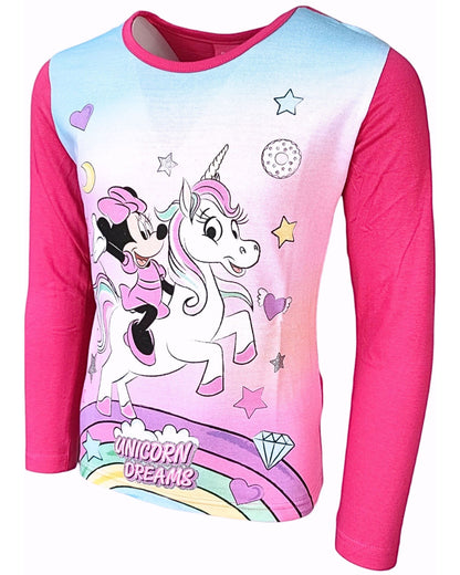 Minnie Mouse & Einhorn Langarmshirt für Mädchen