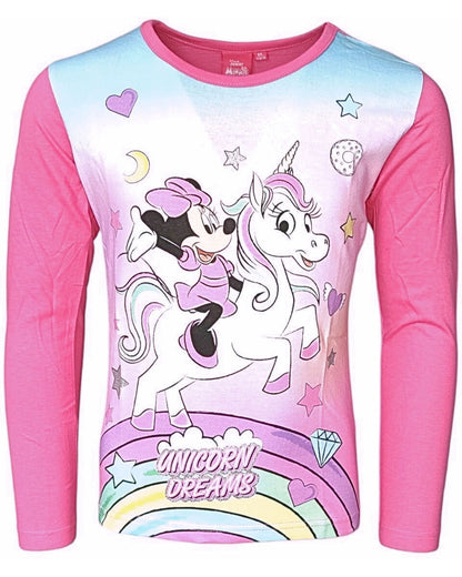 Minnie Mouse & Einhorn Langarmshirt für Mädchen