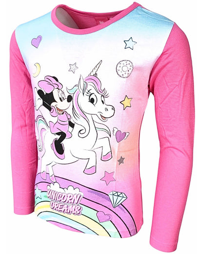 Minnie Mouse & Einhorn Langarmshirt für Mädchen