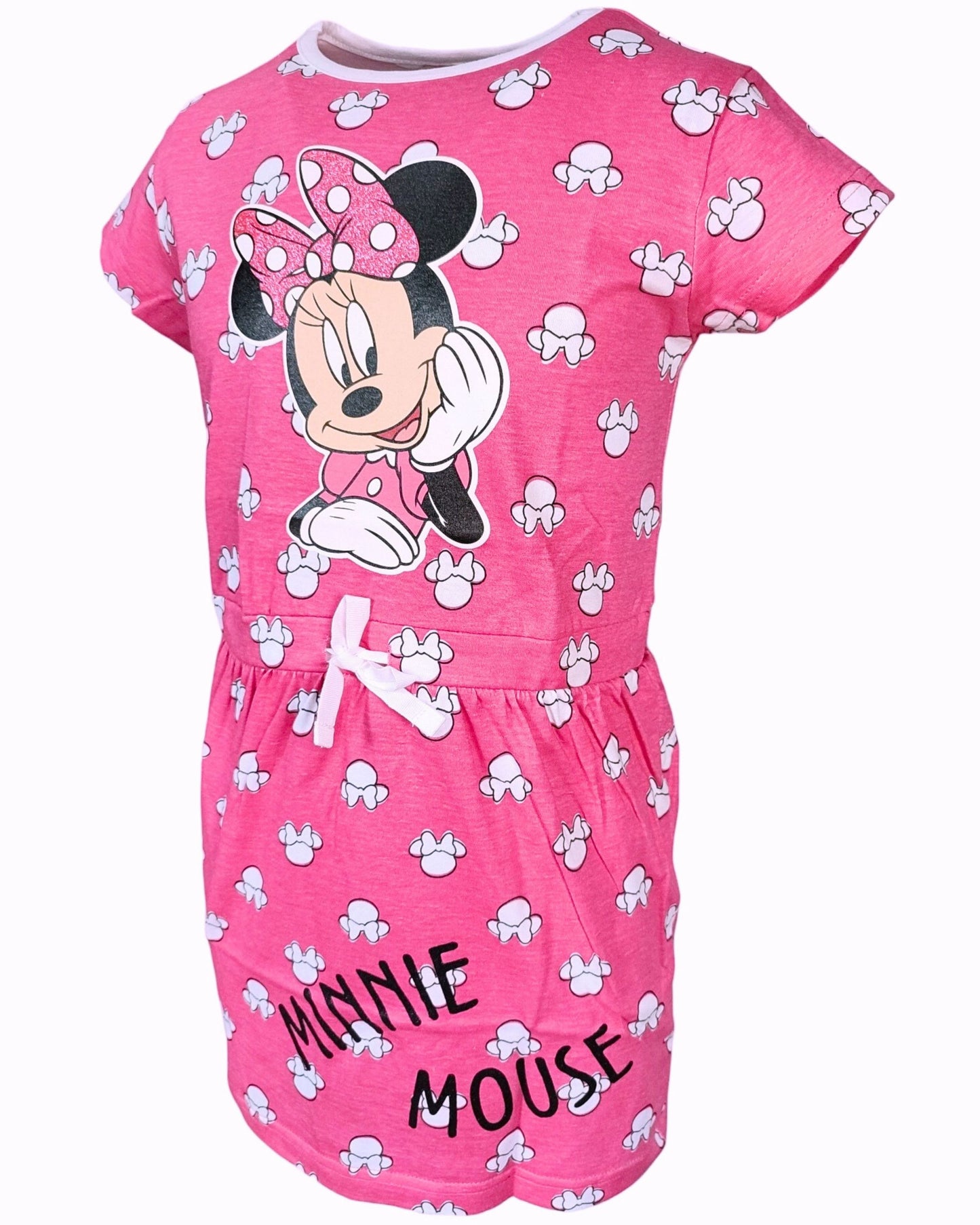 Sommerkleid Minnie Mouse mit Glitzer