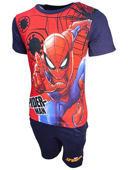 Schlafanzug Shorty Spider-Man
