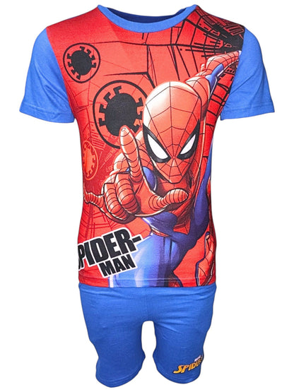 Schlafanzug Shorty Spider-Man