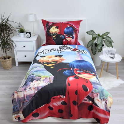 Miraculous Kinderbettwäsche Set 2-tlg. 135-140 x 200 cm