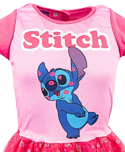 Lilo & Stitch Sommerkleid mit Tüll Gr. 92 - 128 cm