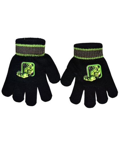 Hulk Marvel Winter Mütze Set 3-teilig