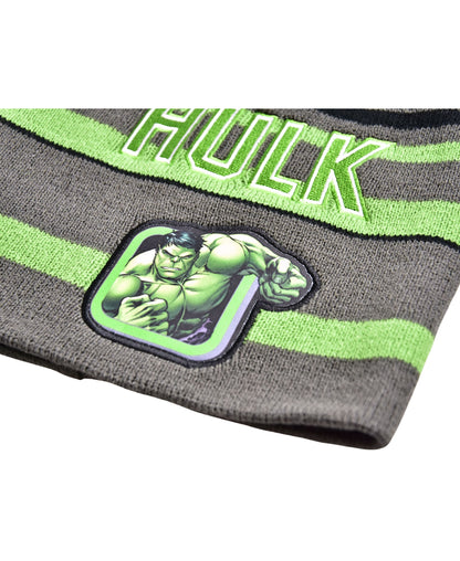 Hulk Marvel Winter Mütze Set 3-teilig