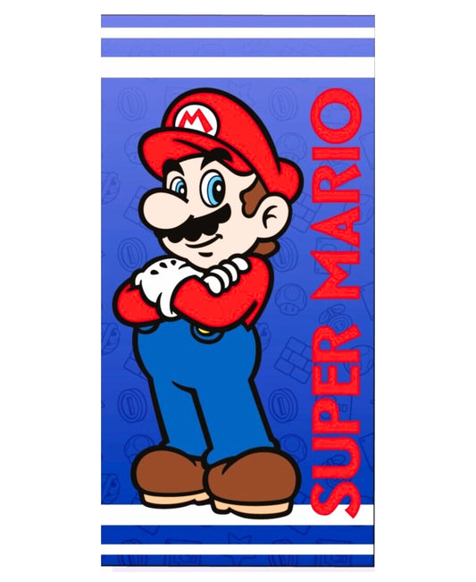 Super Mario Bade-/Strandtuch 70 x 140 cm