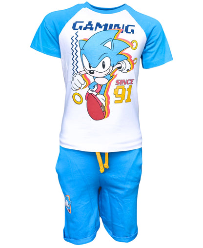 Sonic The Hedgehog Set T-Shirt & Shorts für Jungen