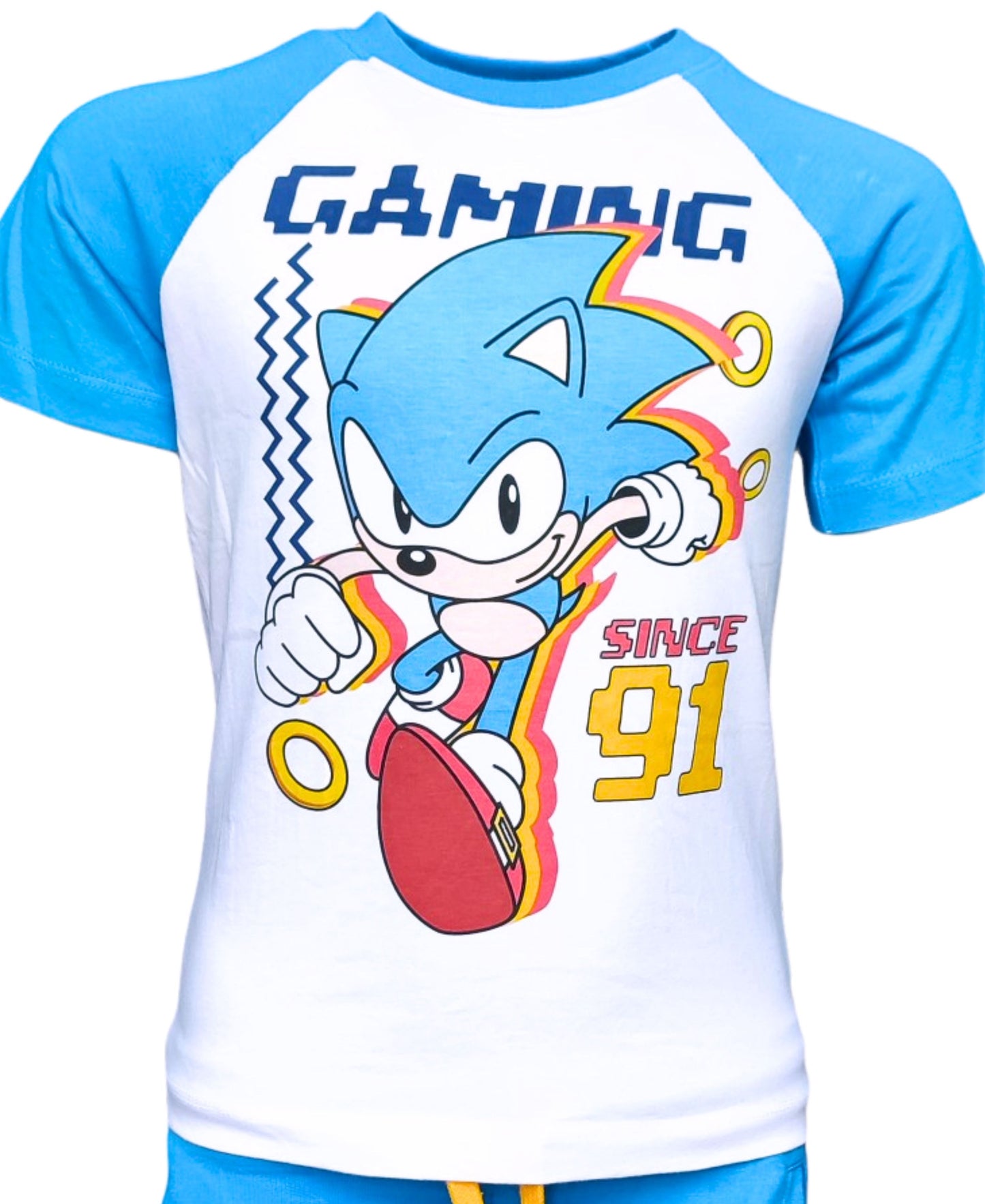 Sonic The Hedgehog Set T-Shirt & Shorts für Jungen