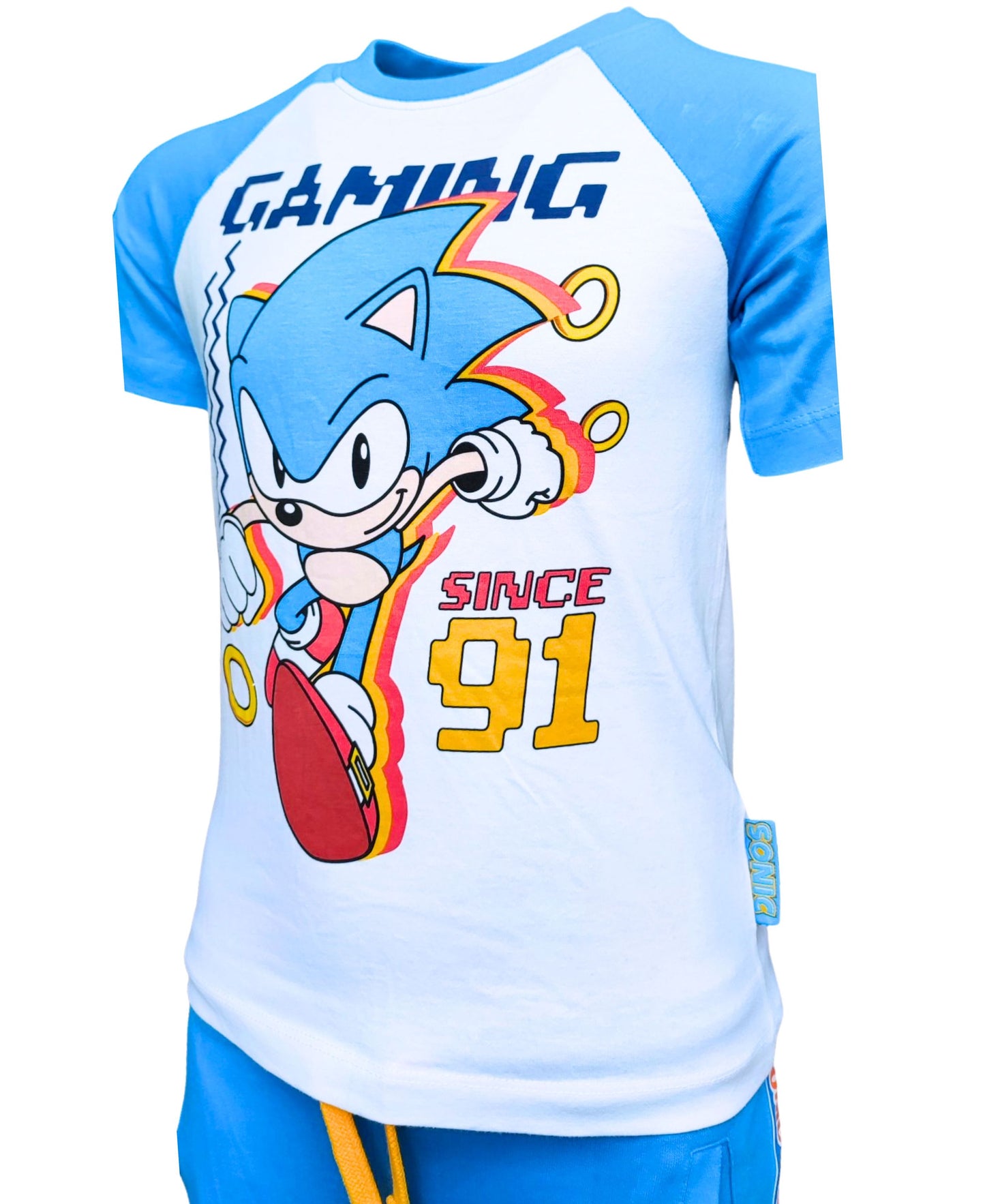 Sonic The Hedgehog Set T-Shirt & Shorts für Jungen