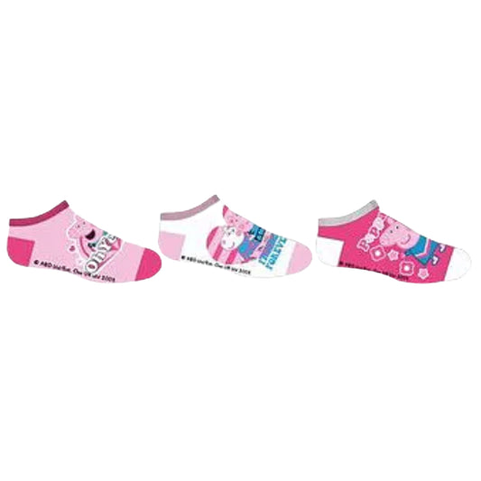 Peppa Pig Kindersocken 3er - Pack Gr. 27-34