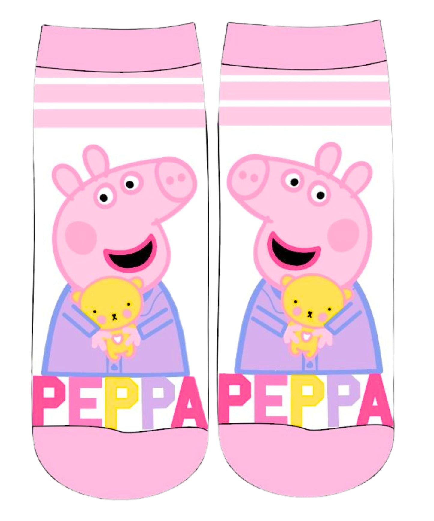 Peppa Pig Kindersocken 2er - Pack Gr. 27-34