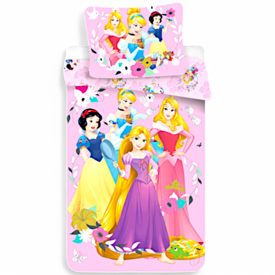 Disney Princess Kinderbettwäsche Set 2-tlg. 135-140 x 200 cm