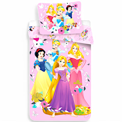 Disney Princess Kinderbettwäsche Set 2-tlg. 135-140 x 200 cm