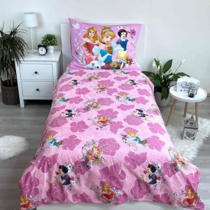 Disney Princess Kinderbettwäsche Set 2-tlg. 135-140 x 200 cm