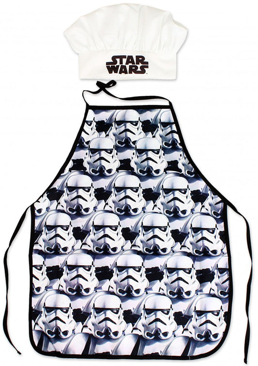 Star Wars Kochschürze Set mit Kochmütze