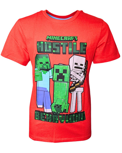 Minecraft T-Shirt Hostile Behaviour
