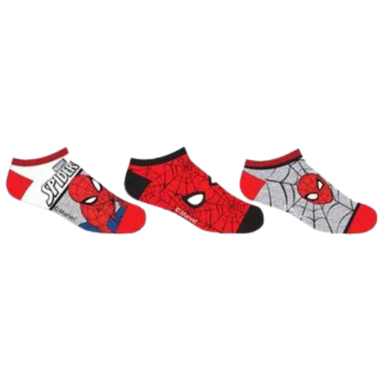 Spider-Man Kindersocken 3er - Pack Gr. 23-26