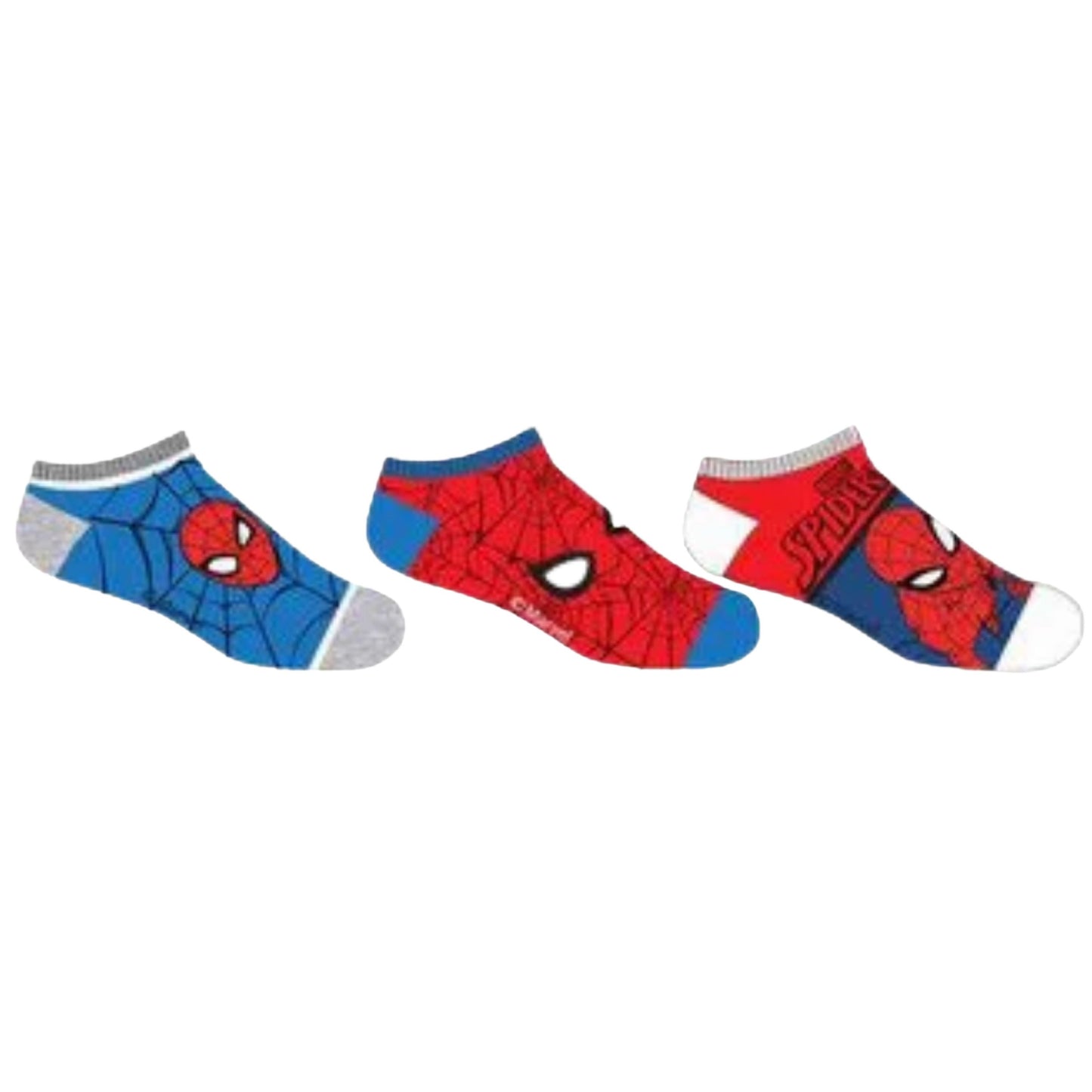 Spider-Man Kindersocken 3er - Pack Gr. 23-26
