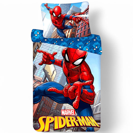 Spider-Man Kinderbettwäsche Set 2-tlg. 135-140 x 200 cm