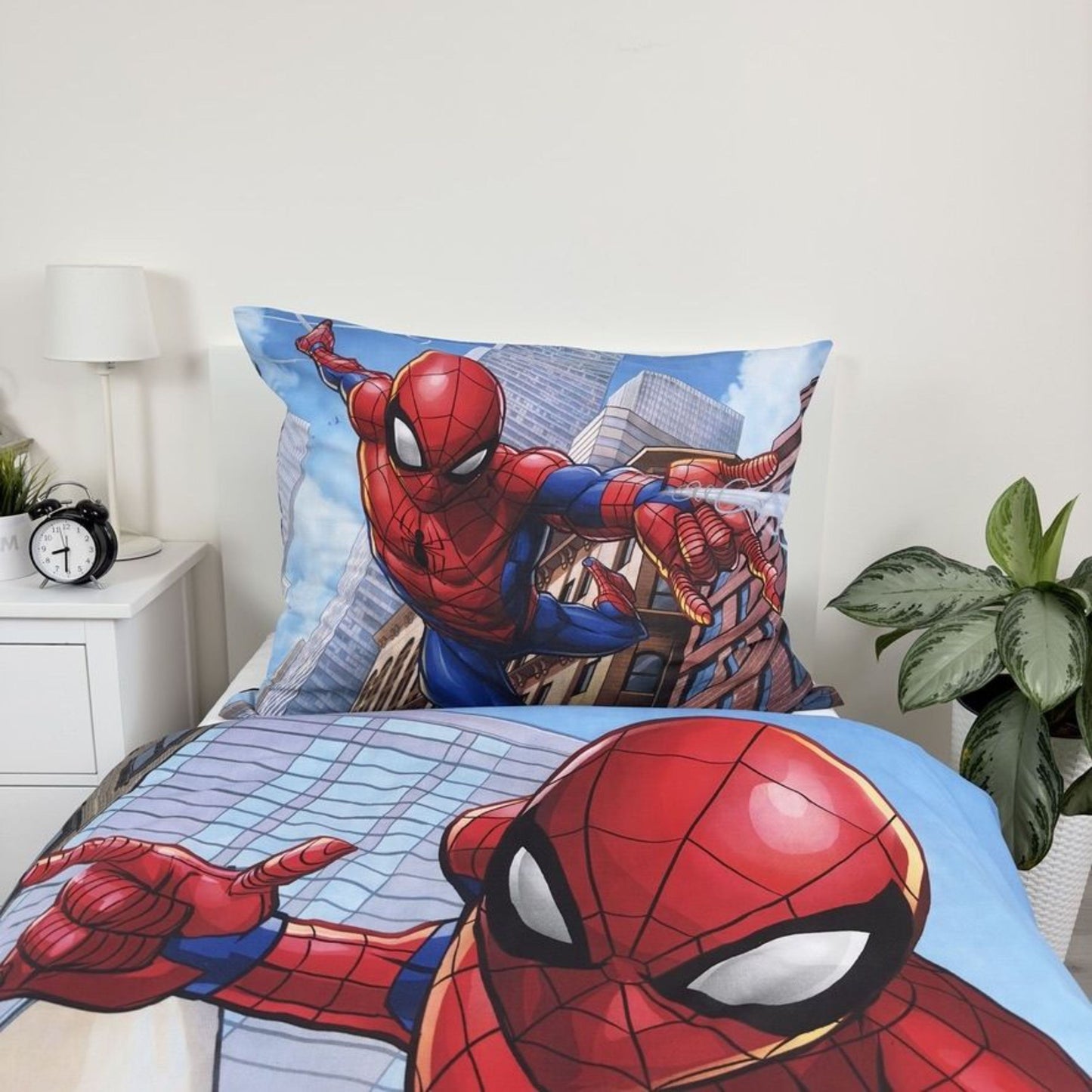 Spider-Man Kinderbettwäsche Set 2-tlg. 135-140 x 200 cm