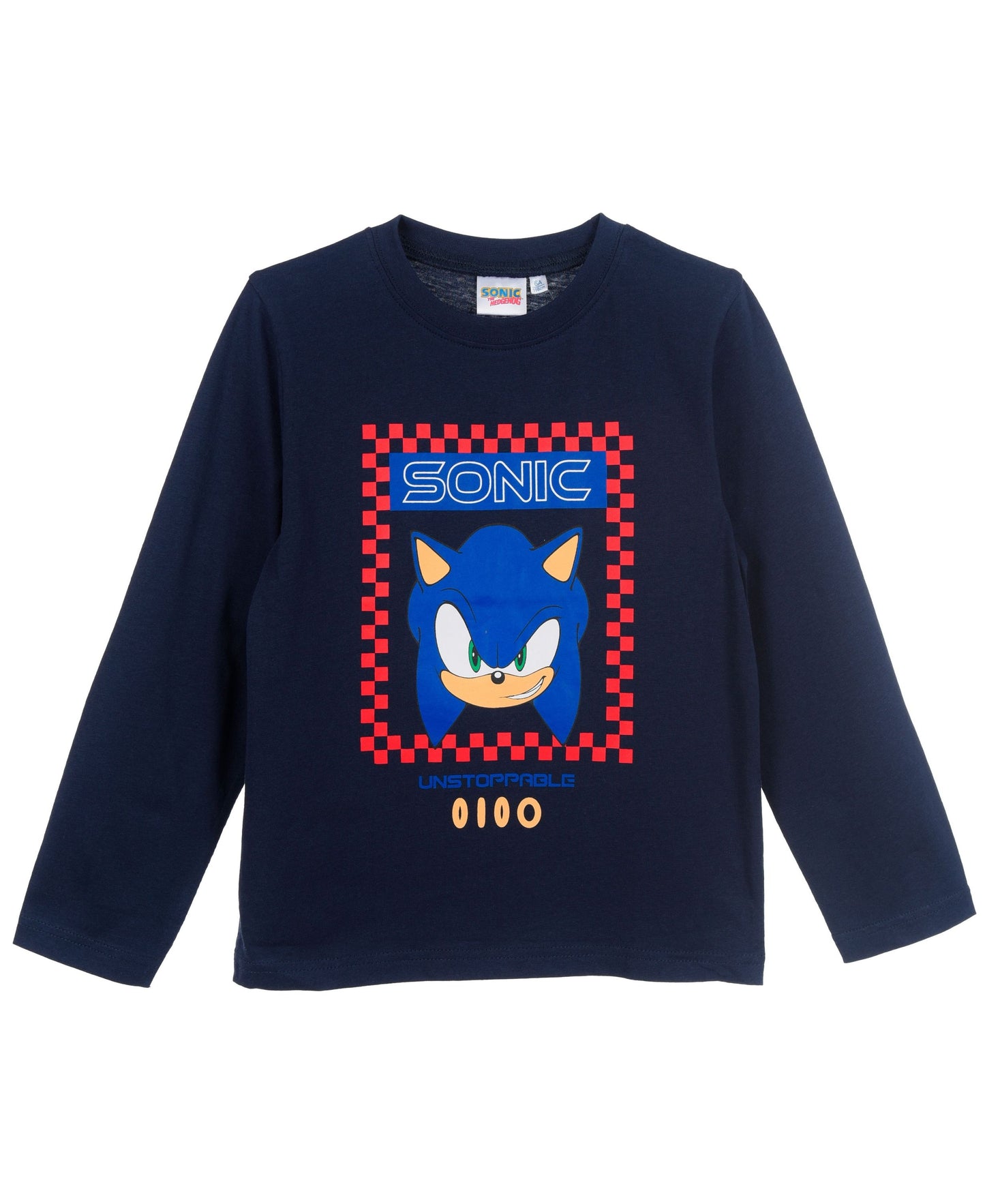 Langarmshirt Sonic The Hedgehog  für Jungen