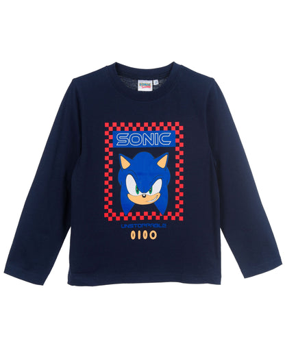 Langarmshirt Sonic The Hedgehog  für Jungen