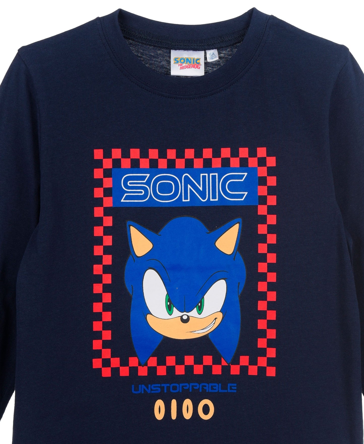 Langarmshirt Sonic The Hedgehog  für Jungen