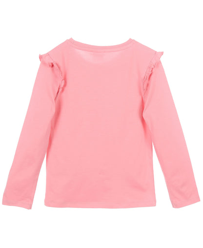 Langarmshirt mit Rüschen Frozen für Mädchen