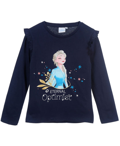 Langarmshirt mit Rüschen Frozen für Mädchen