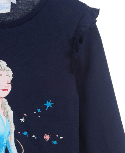 Langarmshirt mit Rüschen Frozen für Mädchen