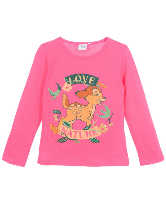 Langarmshirt Bambi für Mädchen