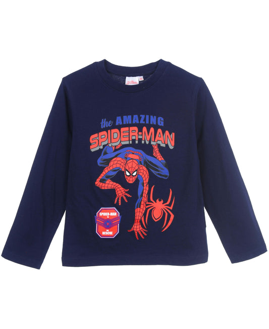 Langarmshirt Spider-Man für Jungen