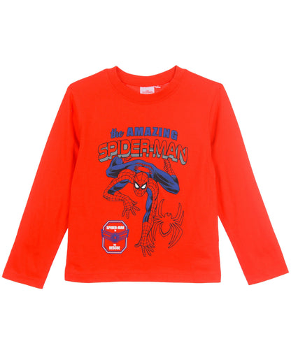 Langarmshirt Spider-Man für Jungen