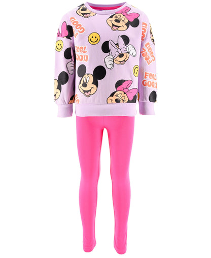 Minnie Mouse 2tlg. Outfit Sweatshirt & Leggings