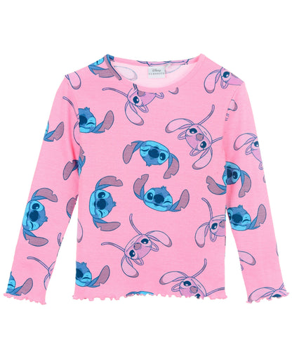 Stitch 2tlg. Outfit Langarmshirt & Leggings