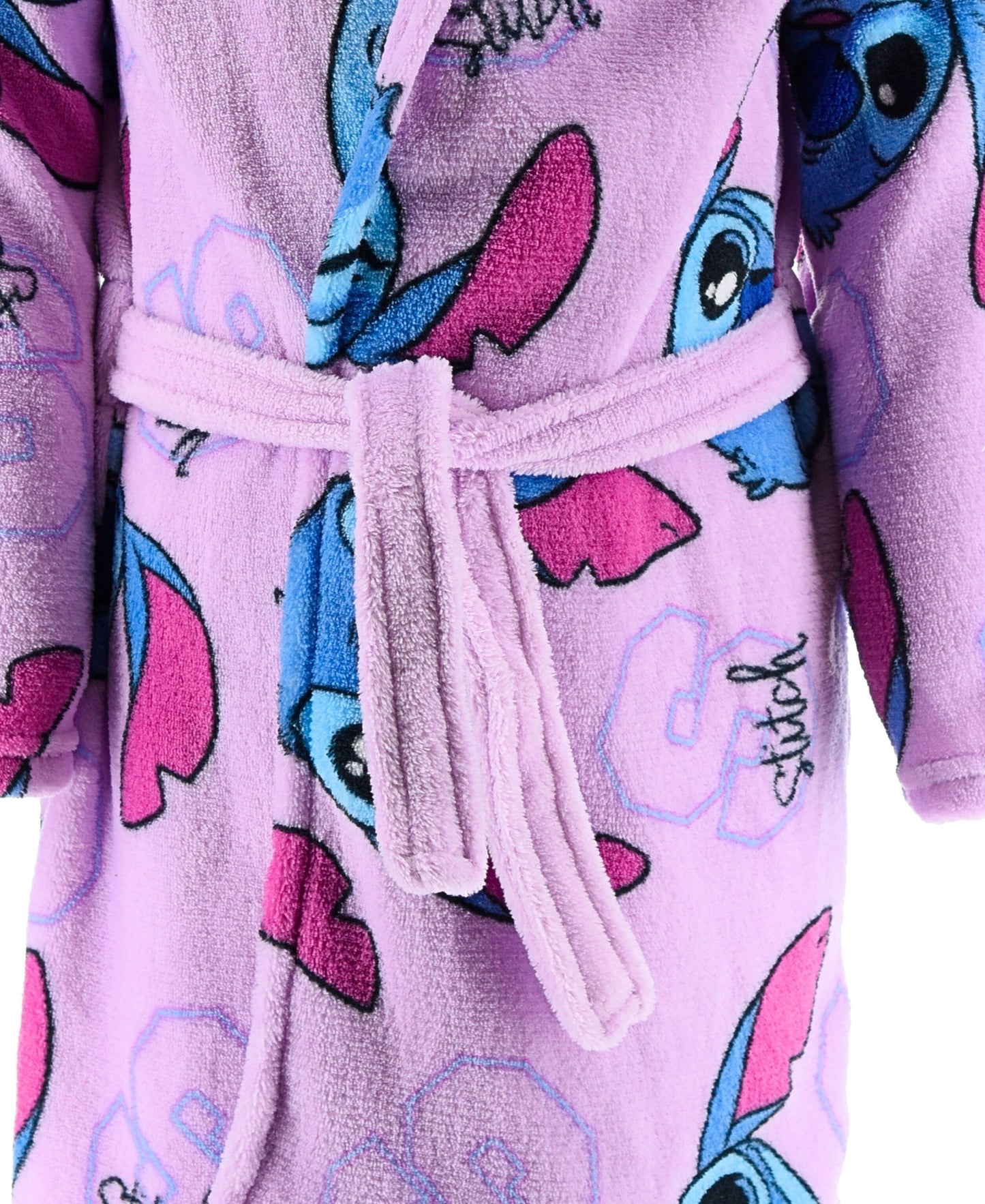 Stitch Bademantel mit Kapuze