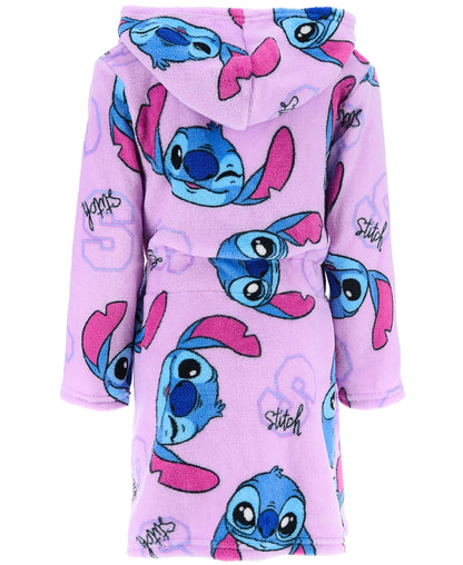 Stitch Bademantel mit Kapuze