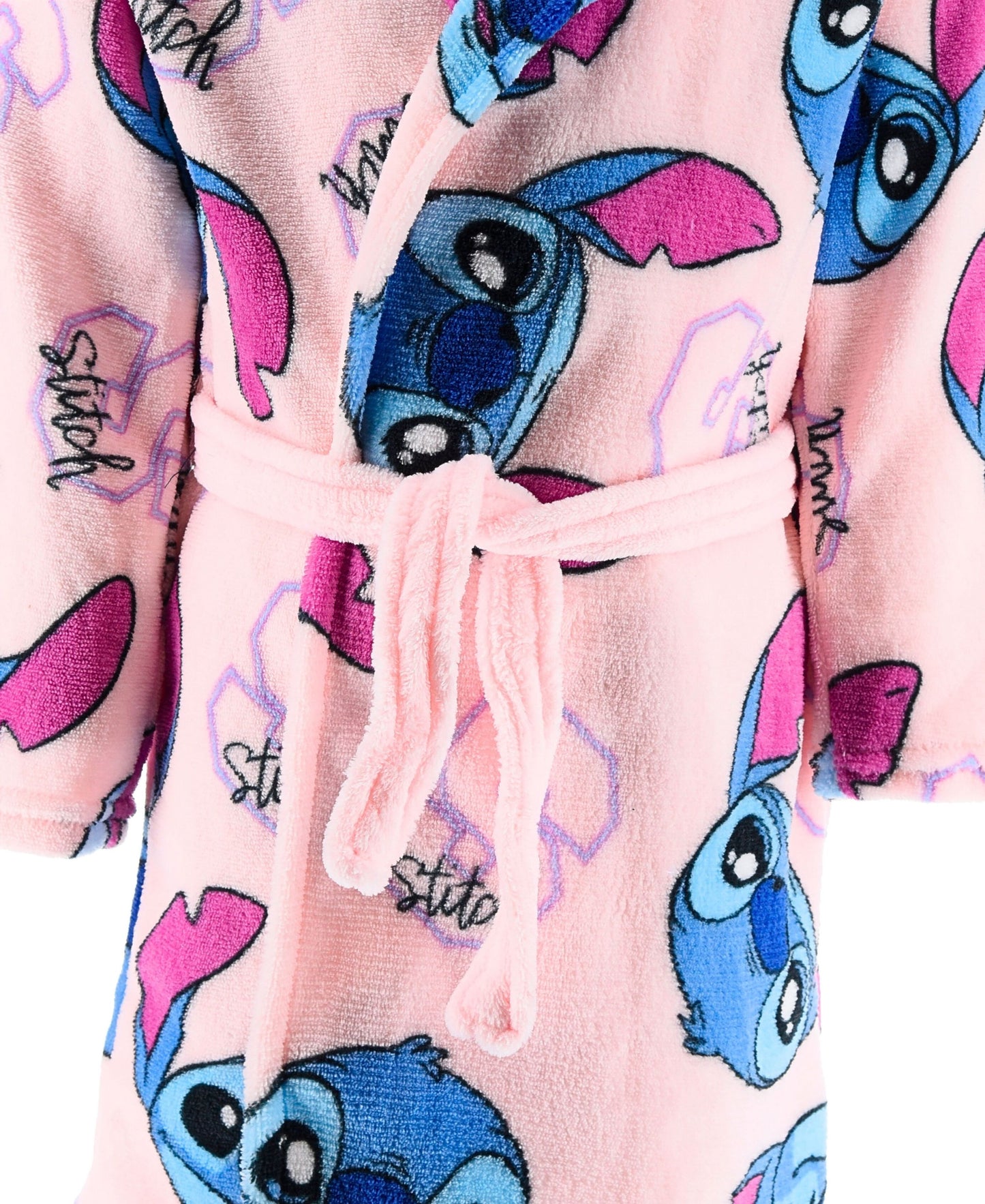 Stitch Bademantel mit Kapuze