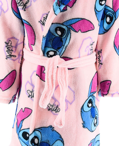 Stitch Bademantel mit Kapuze